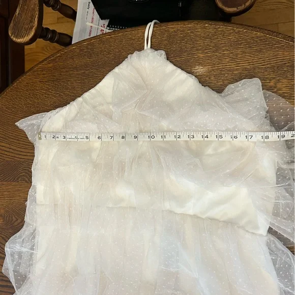 Fashion Nova | Elegant White Tiered Dress - Picture 7 of 9